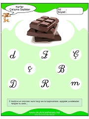 Ç Sesi Çalışma Sayfaları